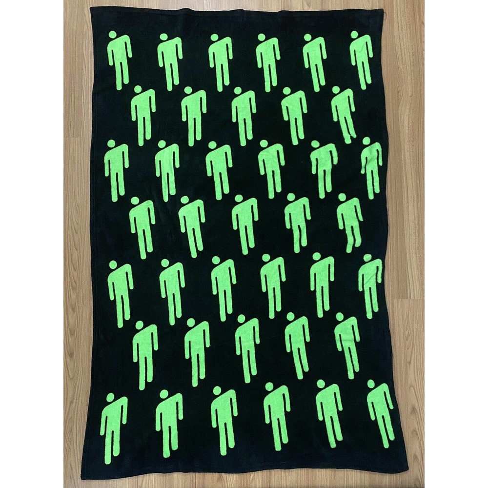 Billie Eilish Blohsh Throw Blanket Fleece Soft 35x60 Official Licensed